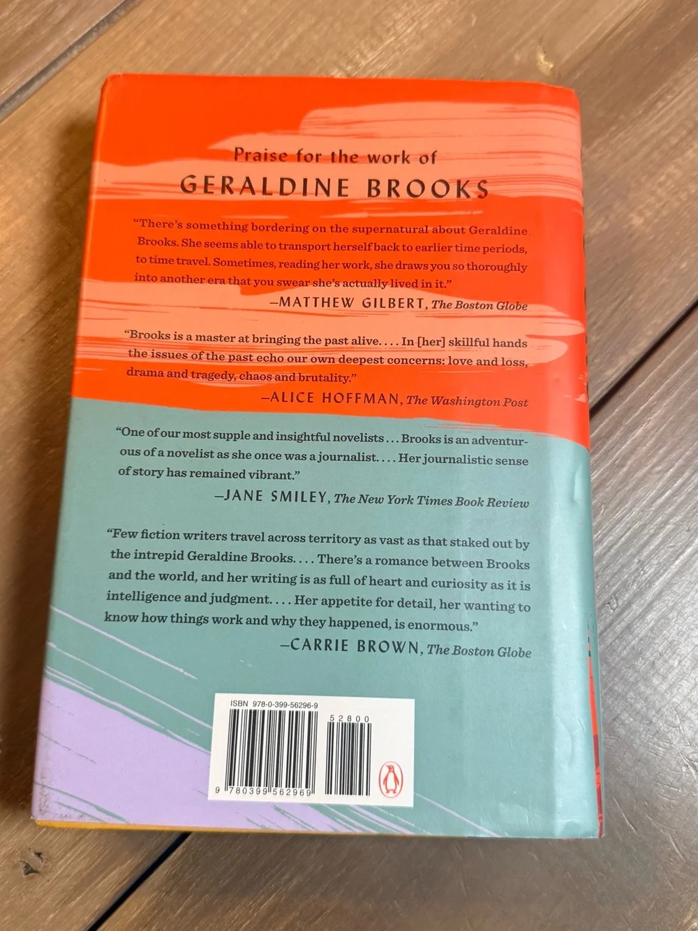 Horse Geraldine Brooks Hardcover Novel Dust Jacket Historical Fiction Book